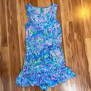 Lilly Pulitzer Kids Casual Dress - Blue and Pink